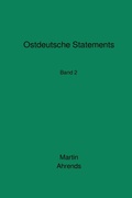 Cover: Ostdeutsche Statements - epubli