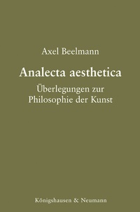 Abbildung von: Analecta aesthetica - Königshausen & Neumann