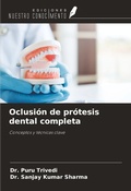 Cover: Oclusi&oacute;n de pr&oacute;tesis dental completa - Ediciones Nuestro Conocimiento
