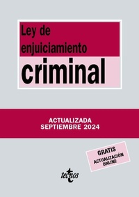 Abbildung von: Ley de Enjuiciamiento Criminal - Tecnos