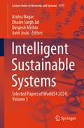 Cover: Intelligent Sustainable Systems - Springer
