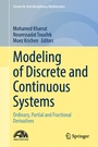 Cover: Modeling of Discrete and Continuous Systems - Springer