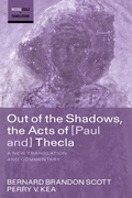 Cover: Out of the Shadows, the Acts of Paul and Thecla - Wipf and Stock Publishers
