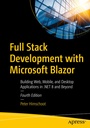 Cover: Full Stack Development with Microsoft Blazor - APress