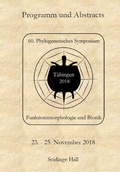 Cover: 60. Phylogenetisches Symposium in T&uuml;bingen - Scidinge Hall Verlag