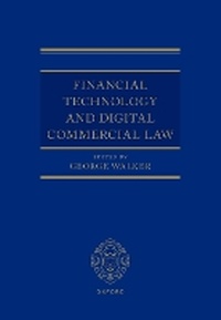 Enlarge image Cover: Financial Technology and Digital Commercial Law - Oxford University Press