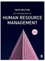 Cover: An Introduction to Human Resource Management - SAGE Publications Ltd
