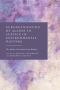 Abbildung von: Europeanisation of Access to Justice in Environmental Matters - Hart Publishing