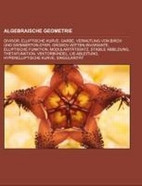 Abbildung von: Algebraische Geometrie - Books LLC, Wiki Series