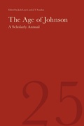 Cover: The Age of Johnson - Bucknell University Press,U.S.