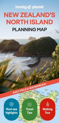 Abbildung von: Lonely Planet New Zealand's North Island Planning Map - Lonely Planet Global Limited