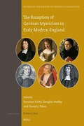Cover: The Reception of German Mysticism in Early Modern England - Brill
