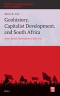 Cover: Geohistory, Capitalist Development, and South Africa - Brill