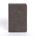 Cover: NASB Personal Size Bible, Charcoal Leathertouch - Holman Bible Publishers