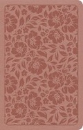 Cover: NASB Personal Size Bible, Rose Gold Leathertouch - Holman Bible Publishers