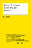 Cover: Reim und Zeit. Gedichte - Reclam