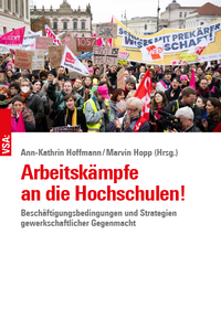 Abbildung von: Arbeitskämpfe an die Hochschulen! - VSA