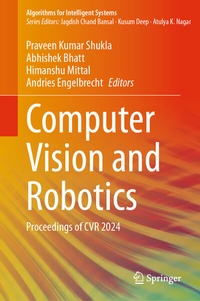 Enlarge image Cover: Computer Vision and Robotics - Springer