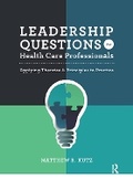Cover: Leadership Questions for Health Care Professionals - Routledge
