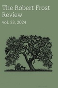 Cover: The Robert Frost Review - Clemson University Press