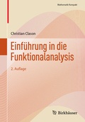 Cover: Einf&uuml;hrung in die Funktionalanalysis - Birkh&auml;user