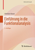 Cover: Einf&uuml;hrung in die Funktionalanalysis - Birkh&auml;user
