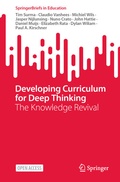 Cover: Developing Curriculum for Deep Thinking - Springer