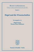 Bild: Hegel und die Wissenschaften - Duncker & Humblot