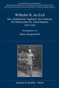 Cover: Wilhelm II. im Exil - Duncker & Humblot