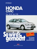 Cover: Honda Civic von 10/87 bis 3/01 - Delius Klasing