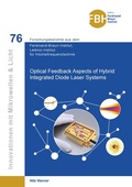 Cover: Optical Feedback Aspects of Hybrid Integrated Diode Laser Systems - Cuvillier Verlag