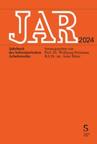 Enlarge image Cover: JAR 2024 - Stämpfli Verlag AG
