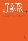 Cover: JAR 2024 - St&auml;mpfli Verlag AG