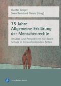 Cover: 75 Jahre Allgemeine Erkl&auml;rung der Menschenrechte - Verlag Barbara Budrich