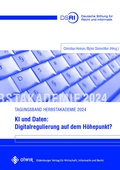 Bild: KI und Daten: Digitalregulierung auf dem H&ouml;hepunkt? - OlWIR Verlag f&uuml;r Wirtschaft, Informatik und Recht