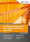 Abbildung von: Qualitätsmanagement in der ABAP-Entwicklung unter SAP - Espresso Tutorials