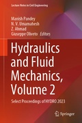 Cover: Hydraulics and Fluid Mechanics, Volume 2 - Springer