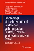 Cover: Proceedings of the International Conference on Information Control, Electrical Engineering and Rail Transit - Springer