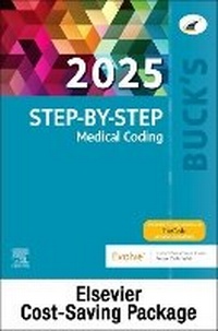 Abbildung von: Buck's 2025 Step-by-Step Textbook, Buck's 2025 Step-by-Step Workbook, and Buck's 2025 Medical Coding Online - Churchill Livingstone