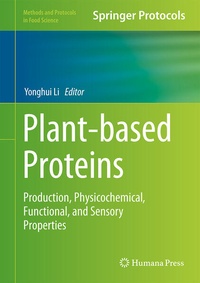 Enlarge image Cover: Plant-Based Proteins - Springer
