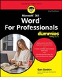 Cover: Microsoft 365 Word For Professionals For Dummies - Wiley