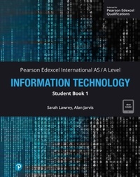 Abbildung von: Pearson Edexcel International AS-Level Information Technology Student Book w/code - Pearson Education Limited
