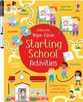 Cover: Wipe-Clean Starting School Activities - Usborne Publishing Ltd