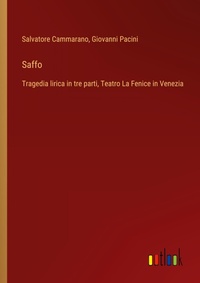 Enlarge image Cover: Saffo - Outlook Verlag