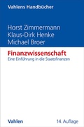Bild: Finanzwissenschaft - Vahlen
