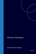 Cover: The bats of Suriname - Brill