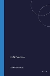 Enlarge image Cover: Studia Mariana - Brill