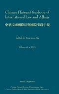 Cover: Chinese (Taiwan) Yearbook of International Law and Affairs, Volume 41, 2023 - Martinus Nijhoff