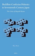 Cover: Buddhist-Confucian Polemics in Seventeenth-Century Japan - Brill