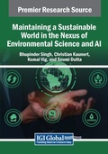 Cover: Maintaining a Sustainable World in the Nexus of Environmental Science and AI - Engineering Science Reference
